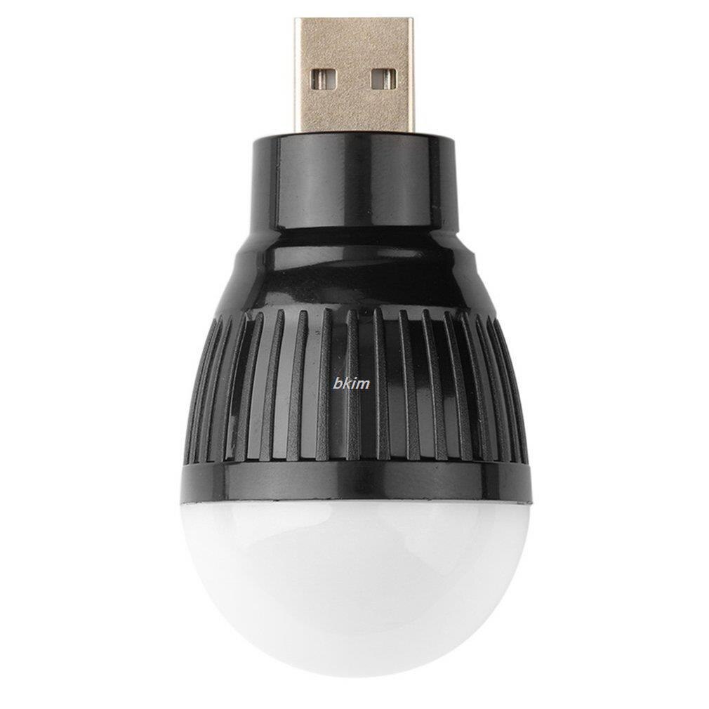 USB Night Light LED Plug Lamp Computer Mobile Power Charging USB Small Book Lamps Eye Protection Reading Light Small Round Light: black