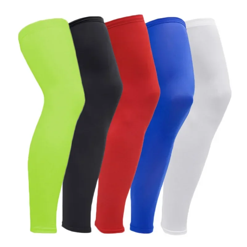 1Stck Kompression Beinlinge Basketball FußBall Radfahren Socken Knie waten Ärmel UV Sonne Atmungsaktive Beinlinge Männer Frauen