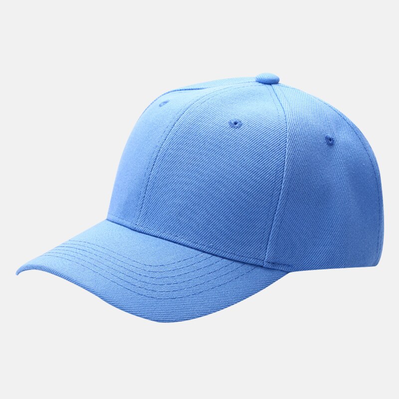 Verstelbare Sport Caps Vrouwen Mannen Hoed Gebogen Zonneklep Licht Boord Effen Kleur Baseball Outdoor In Zomer