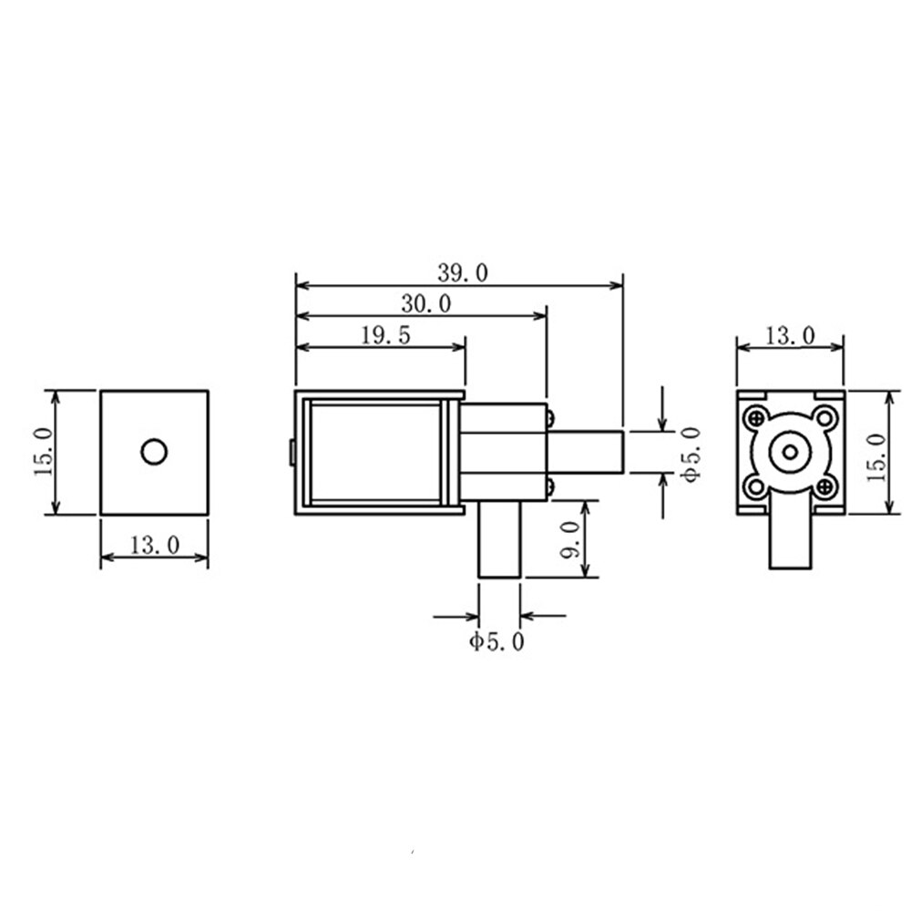 DC 3,7 V 6V 12V Mikro 2-Position 2-weg magnetventil stromlos geschlossen DC ventil vakuum Mini elektromagnetische ventil N/C luft schalter