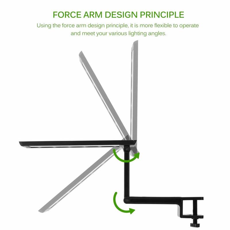 Clip-on Hi Lumen Dimmable Aquarium Led Lighting with Touch Control for Saltwater Marine Reef Freshwater Fish Tank Aquatic Plants