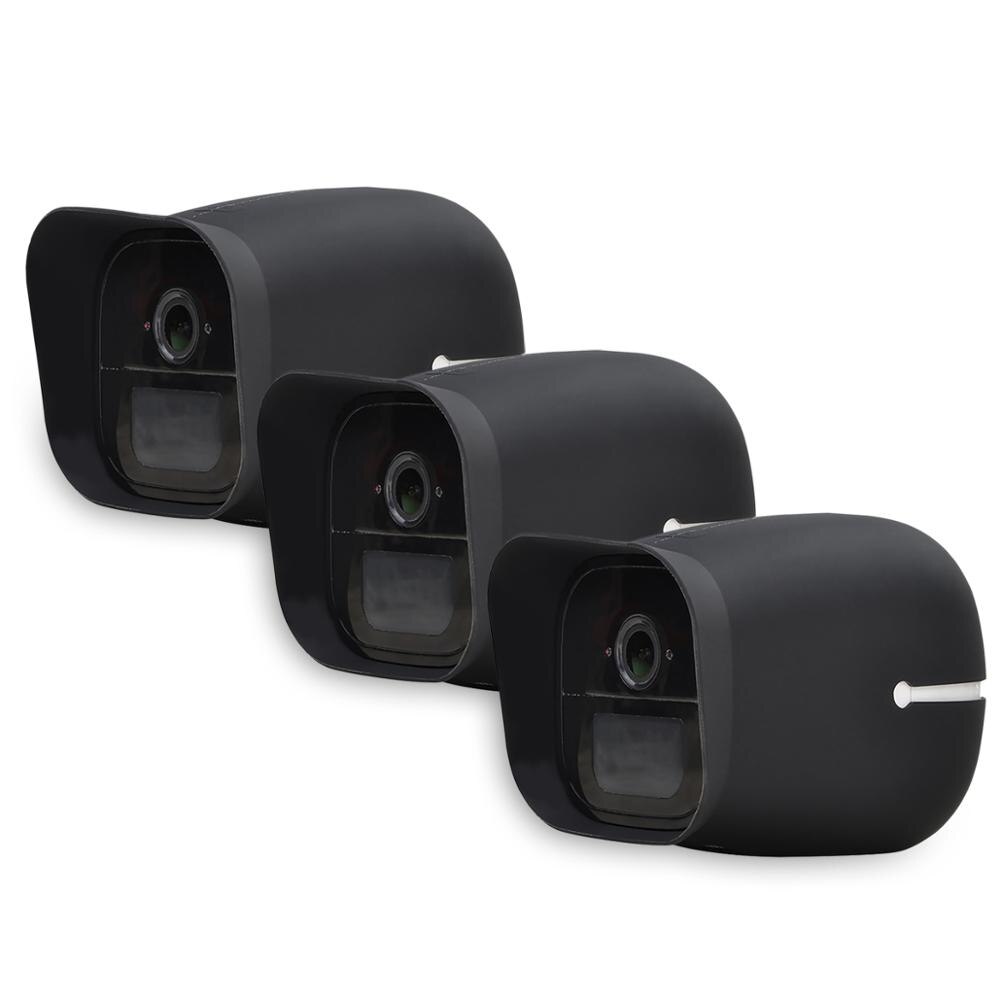 Voor Arlo Gaan Siliconen Case Uv En Weerbestendig Cover Voor Arlo Gaan Camera Accessoires: 3pcs