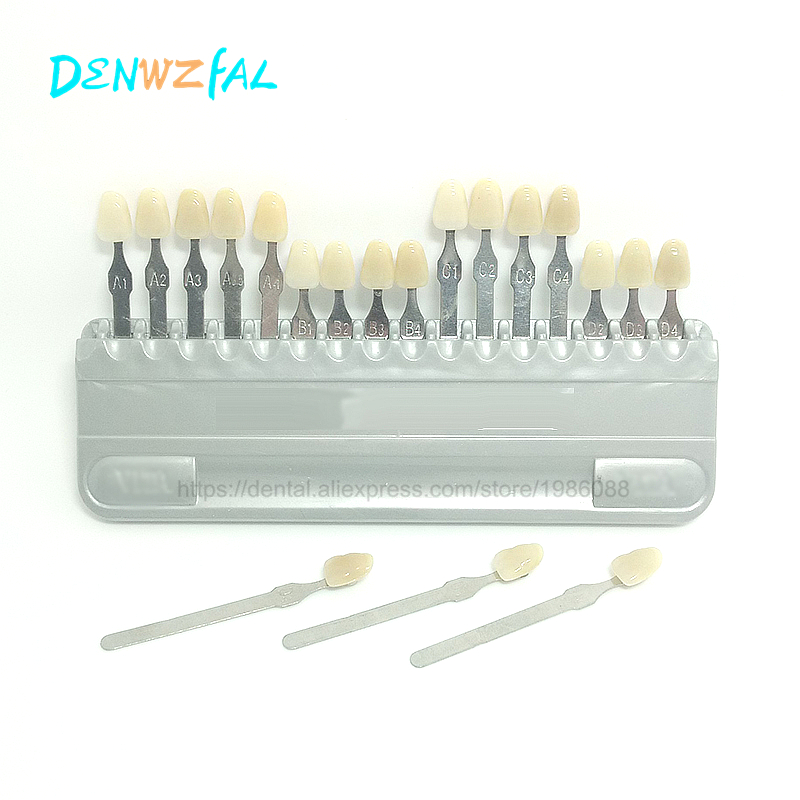 Dental material is not vita tooth color model