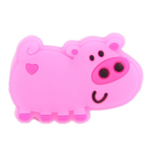 Lovely Cartoon Tennis Racket Vibration Dampener Tennis Racquet Anti-Shock Absorber Tennis Sports Auxiliary Tool: Pig
