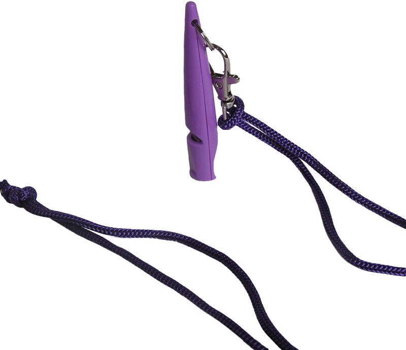 Professionele Honden Fluitje Training Met Lanyard Te Dragen Voor Puppy Hond Fluitje Met Lanyard Voor Pet Training Hond Training: Purple