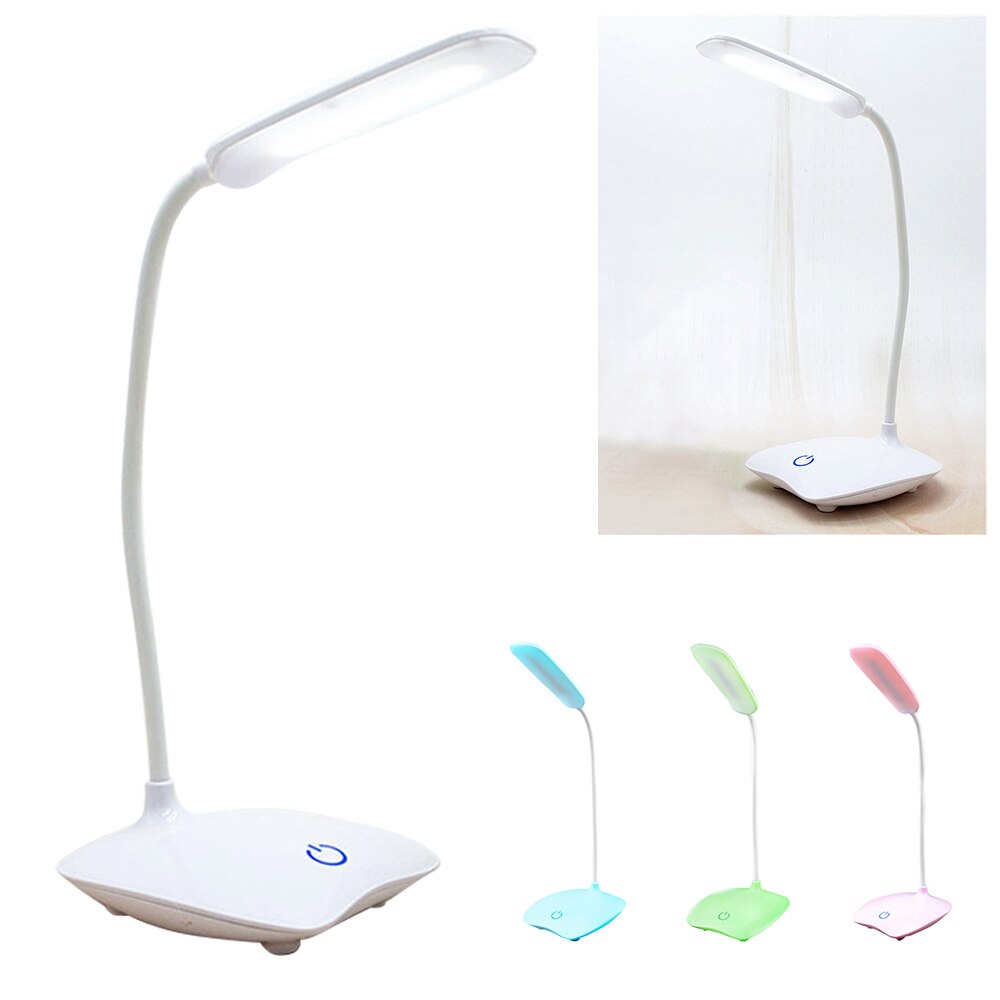 35*10*13cm USB lampes de Table rechargeables pour bureau 1.5W bureaux lampe de Table réglable 3 Modes lampes de bureau pour salon
