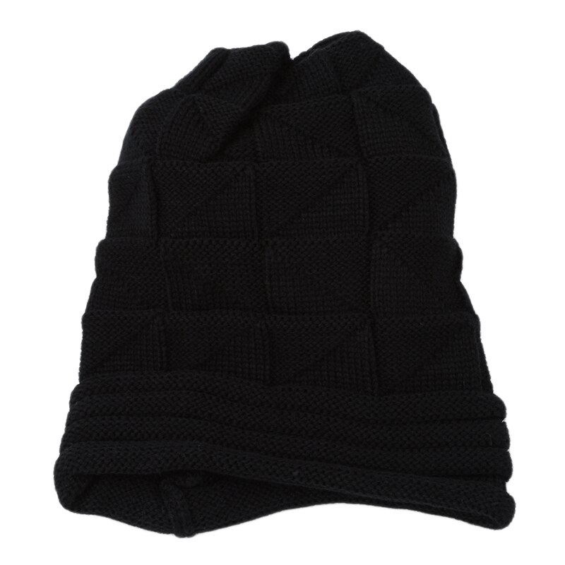 Efterår vinter cykelhuer hat unisex strikket skullies afslappet kasket ensfarvet unisex feminin gorro touca kasket