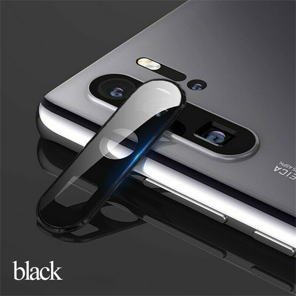 Luxury Camera Lens Protector 9H Tempered Glass Film Metal Protective Ring Cover HD Screen Guard Case for Huawei P30 pro Lite