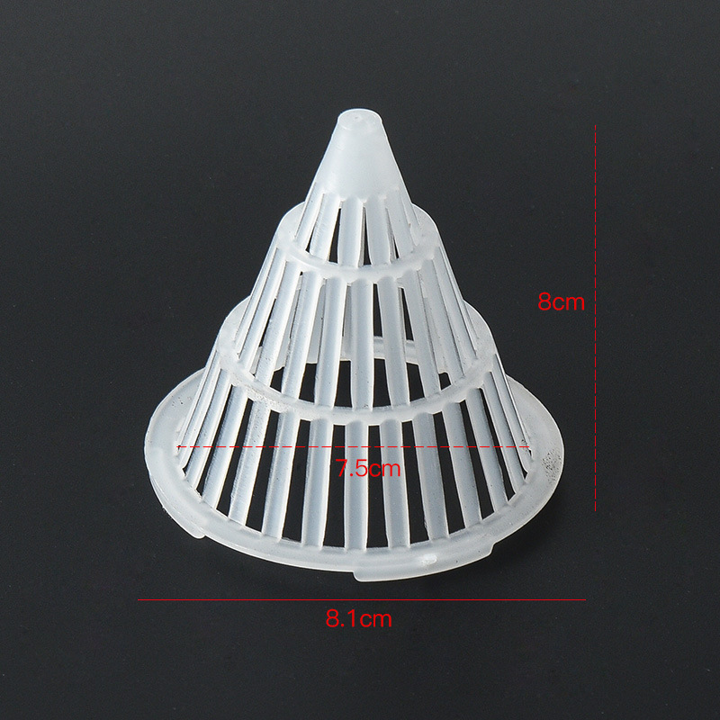Flower Pot Junta Cônico Tampa De Drenagem, Green Plant Bottom Leakage Mesh Pad, 5 pcs: Médio