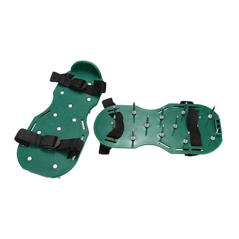 1 paar 4,2 cm Spitze Schuhe Gartenarbeit Boden Rasen Grünland Belüfter Sandalen Vertikutierer Selbst nivellierung Zement Bau Aufreißer Werkzeug