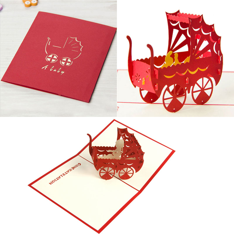 3d pop-up invitasjon gratulasjonskort bursdag valentinsdag år xmas: 55