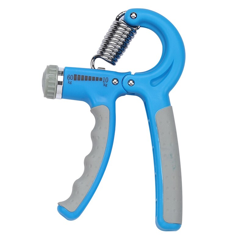 Hand Grip Trainer Gripper Strengthener Adjustable Gym Home Wrist Strength Exerciser XR: Blue