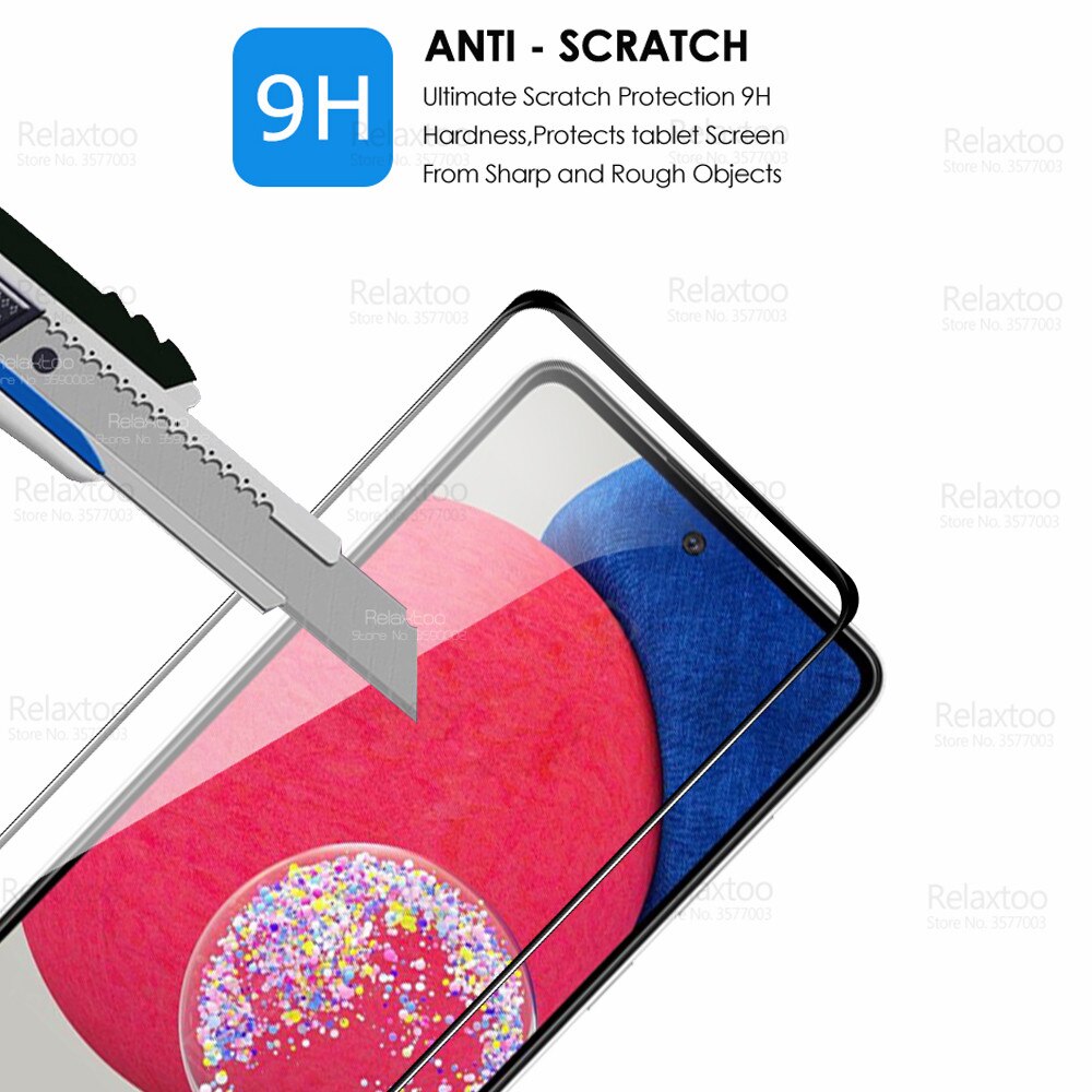 Protecteur d'écran, 2 pièces, Film en verre trempé pour Samsung Galaxy A52s A52 s A528B A526B 5G 9D
