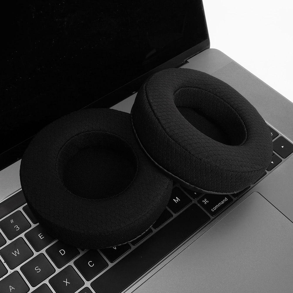 Almohadillas de repuesto para auriculares, orejeras HP Omen MindFrame, almohadillas para auriculares para juegos, tela de malla, cubiertas para memoria, esponja, proteína suave