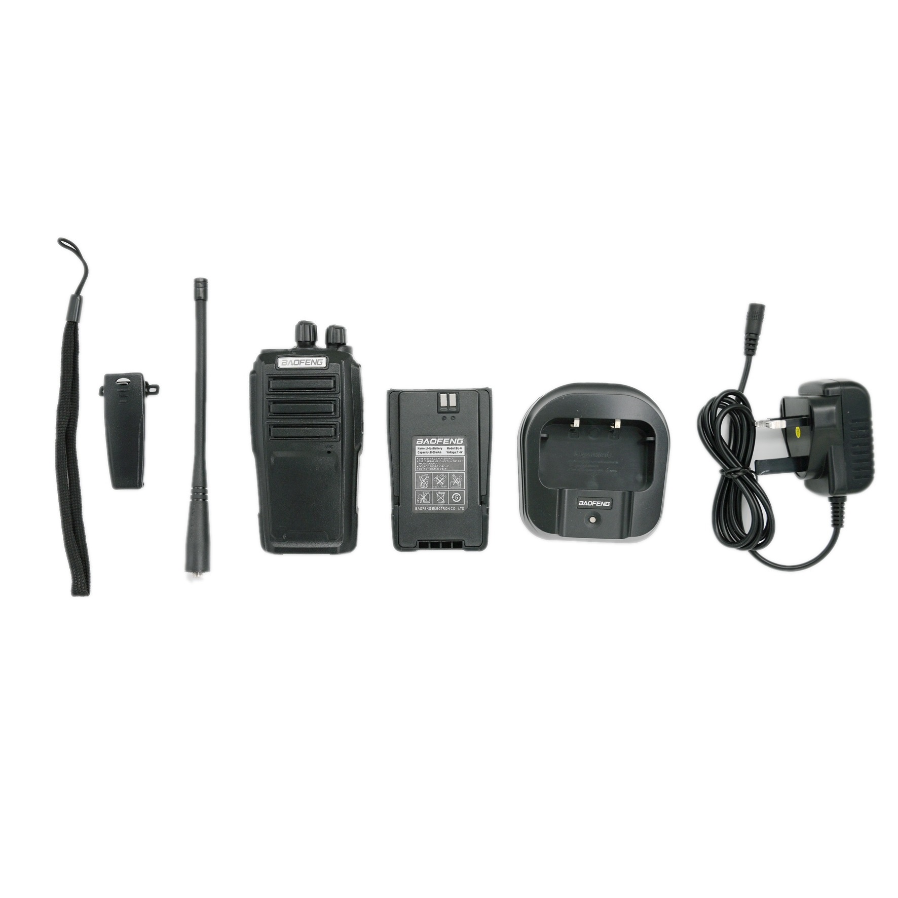 BAOFENG UV-6 Radio bidirezionale 136-174Mhz 400-480MHZ UHF VHF 8W Power HAM Radio ricetrasmettitore e PTT auricolare viaggi escursionismo campeggio