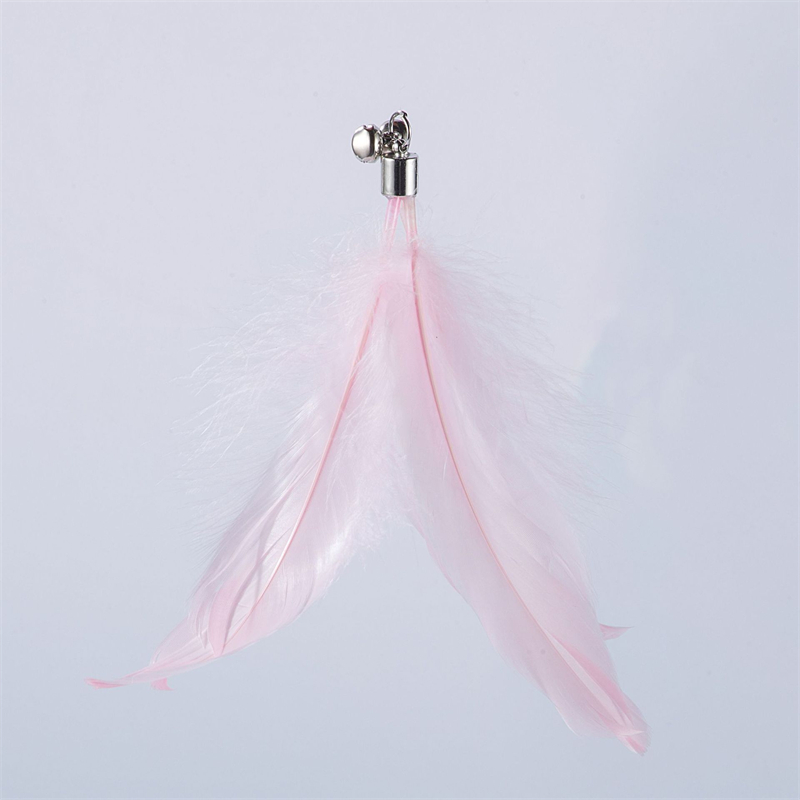 Ventosa, Teaser Stick, resistente à mordida, cabeça de substituição, Pet Supplies, Brinquedos interativos para gatos, resistente à mordida: Meio Marrom