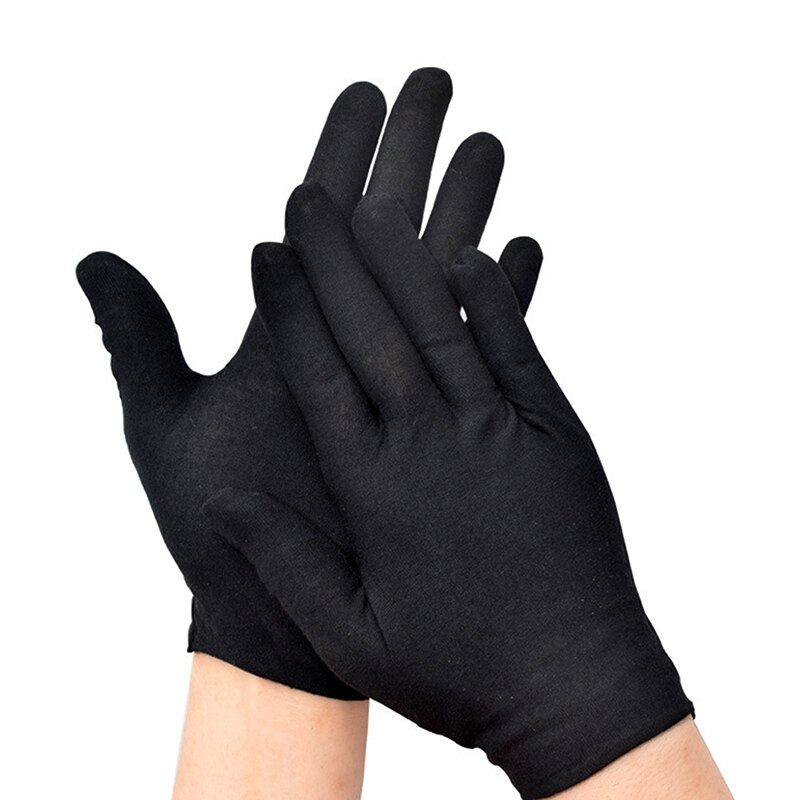 Spandex Gloves Black Etiquette Thin Short Stretch Dressy Dance Gloves