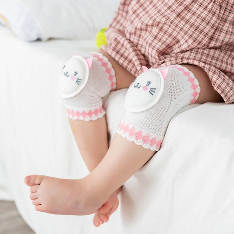 freundlicher Weiche Nicht-Unterhose Ellenbogen Pads Kleinkind Kleinkind Knie Pads Baby kriechen Schutz Sicherheit Knie Pads Gamaschen Mädchen jungen