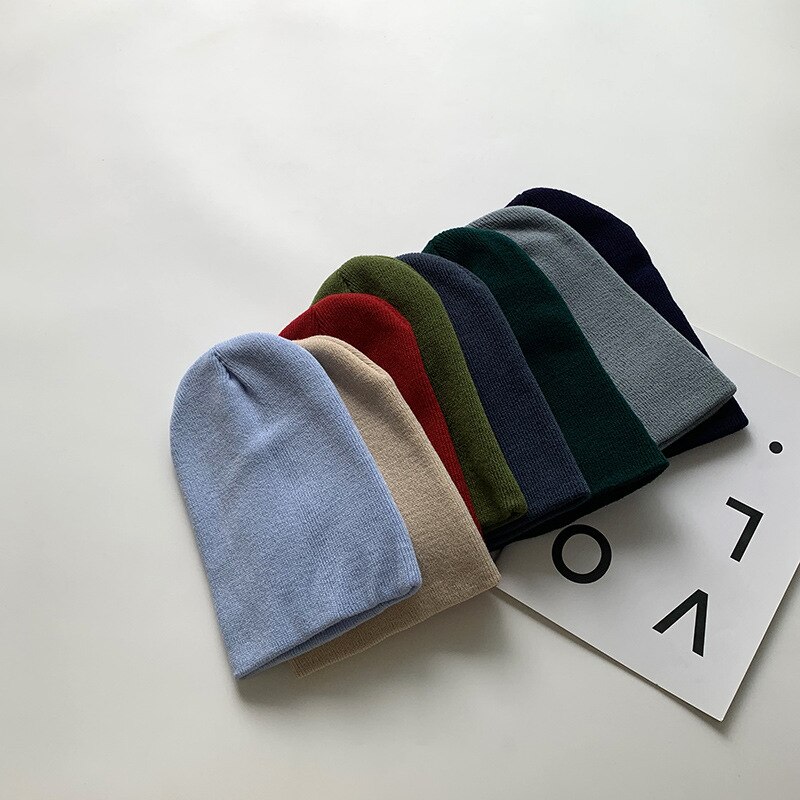 Stickad mössa för barn 1-8 år barn-vinter-varm mössa bebis pojkar huva barn muts bebis mössa шапка зимняя детская