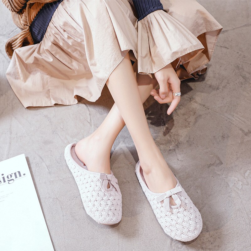 Suihyung zimowe klapki pluszowe dla kobiet nowa kreskówka uszy królika dorywczo slajdy grube ciepłe futrzane buty wewnętrzne dziewczyny domu poślizg na