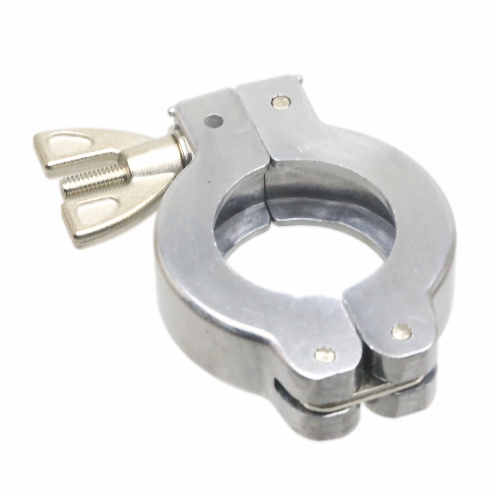 ISO-KF16 NW/KF-16 Hinge wing-Nut Clamps Aluminum Vacuum Flange Fitting (No Centering & O-Ring)