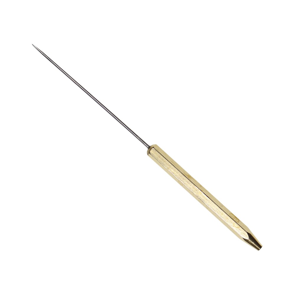 ICERIO Fly Tying Tools Hexagonal Brass Handle Bodkin Dubbing Needle: Default Title