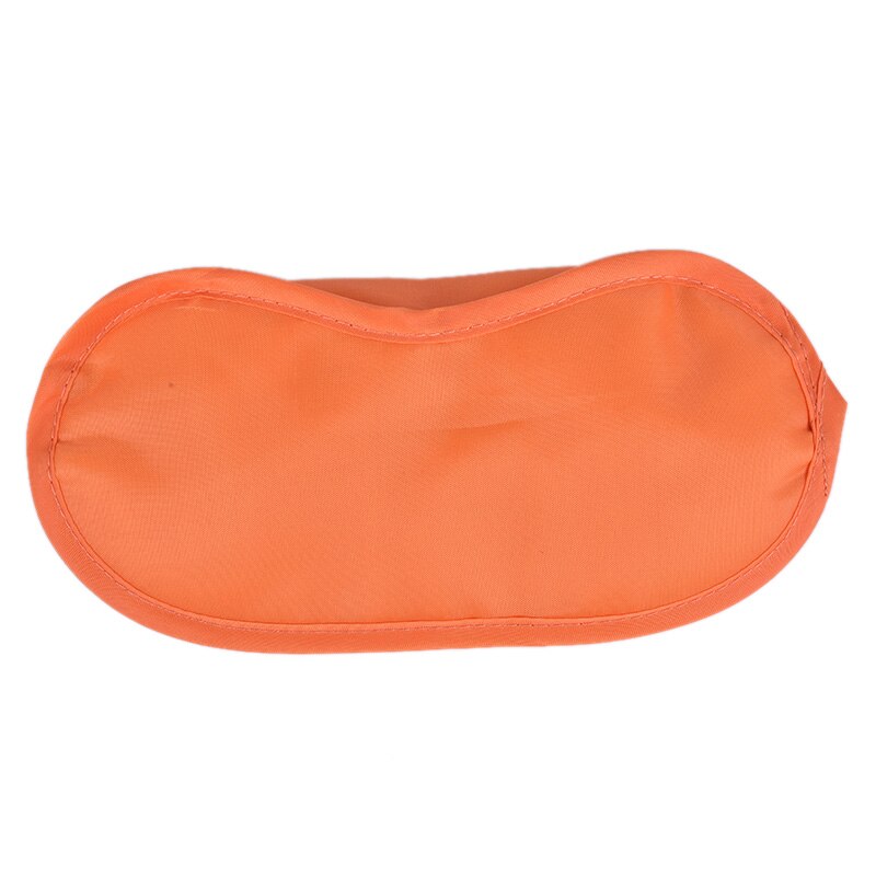 Resor sömn vila sovhjälp mask ögonskugga skydd komfort ögonbindel sköld ögonskugga plåster: Orange