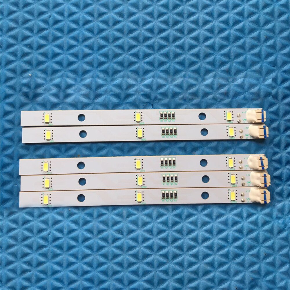 5Pcs Freezer Light Bar LED Strip for RONGSHENG/ HISENSE Refrigerator LED Light E349766 MDDZ-162A 1629348 DC12V 2W