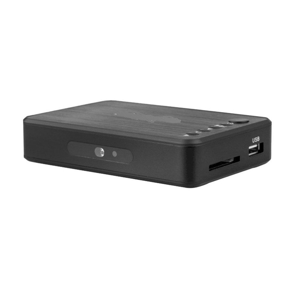 Mini draagbare volledige  hd 1920 x 1080 hdmi vga av usb harde schijf u disk speler multimedia speler  h7 voor thuis auto kantoor eu stekker
