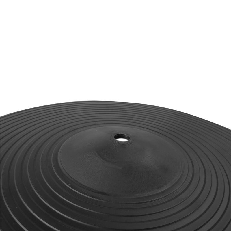 Øve bækkener tromlepads 12 "øve lydløs pc støjsvag pc-kollaps hi-hat bækkenpude