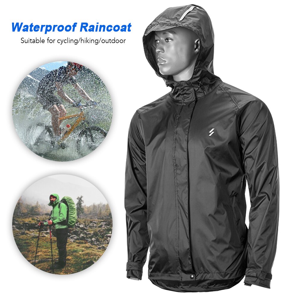 Mannen Waterdicht Winddicht Fietsen Jacket Mtb Fiets Regen Jas Outdoor Sport Running Regenjas Fietsen Jas Fiets Kleding
