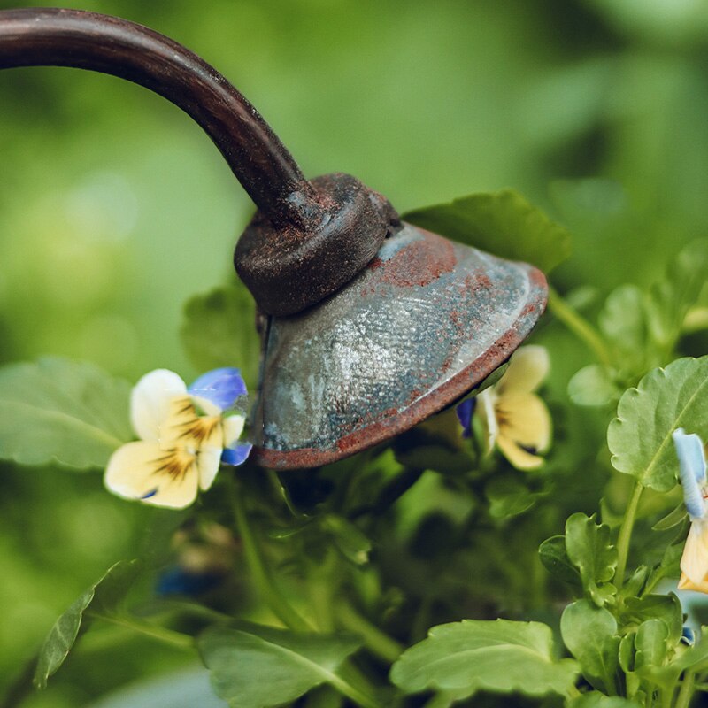 small retro vintage zinc handcrafted bathtub plant pot
