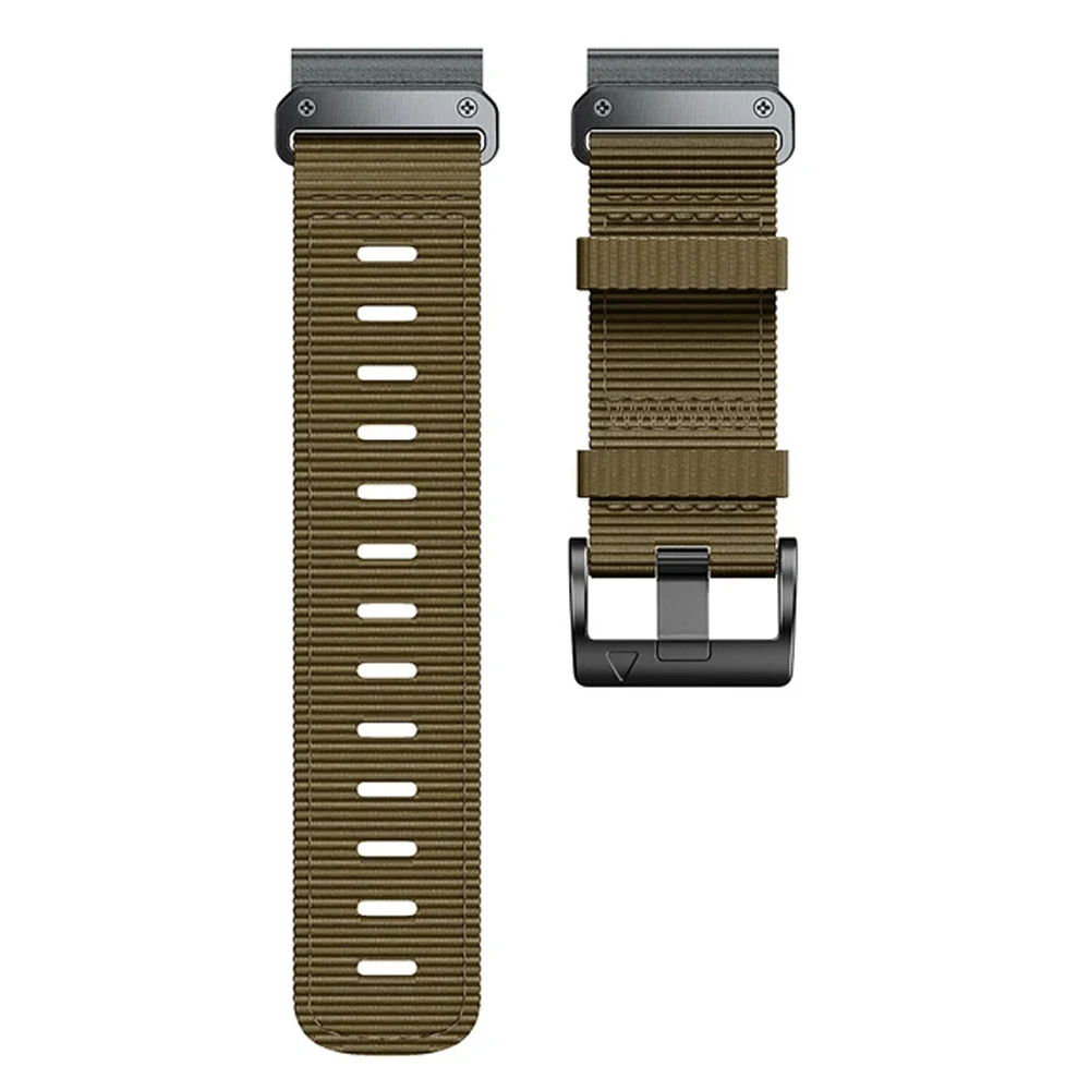 22mm 26mm QuickFit Nylon Uhrenarmbänder für Garmin Fenix 7 7X 6 6X Profi 5X 5Plus geflochtenes Armbinde für Garmin Epix Profi Gen 2 Enduro 3 2: Beige / 20 mm