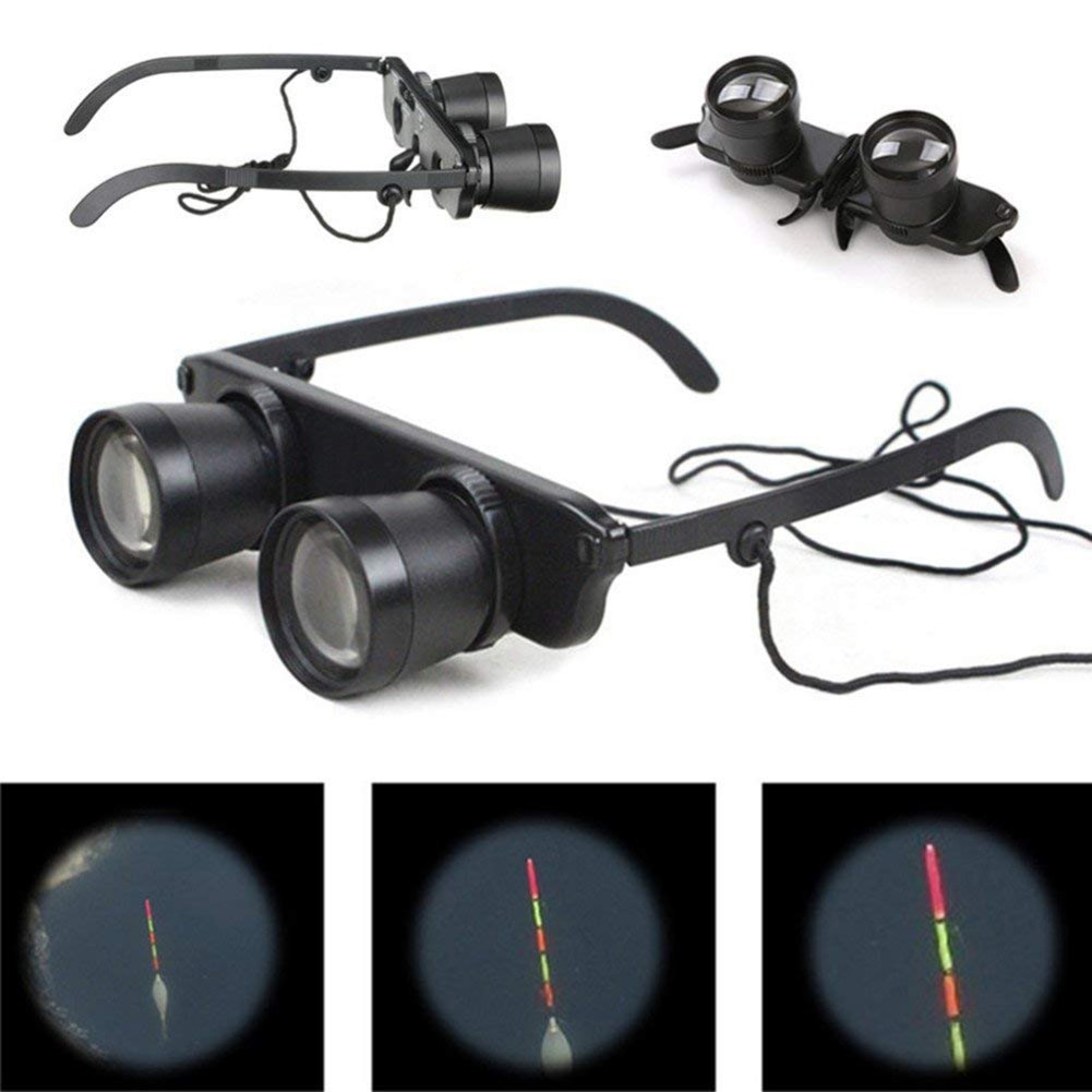 3 in 1 Optical High-Definition Magnifying Glass Fishing Spectacle Glasses Magnifying Glass Seeing, Pulling, Zooming Glasses