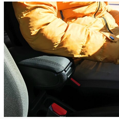 Roxform Dacia Duster Armsteun Kunstleer Zwart -) Suv Volledige Compatibel Armsteun Armsteun
