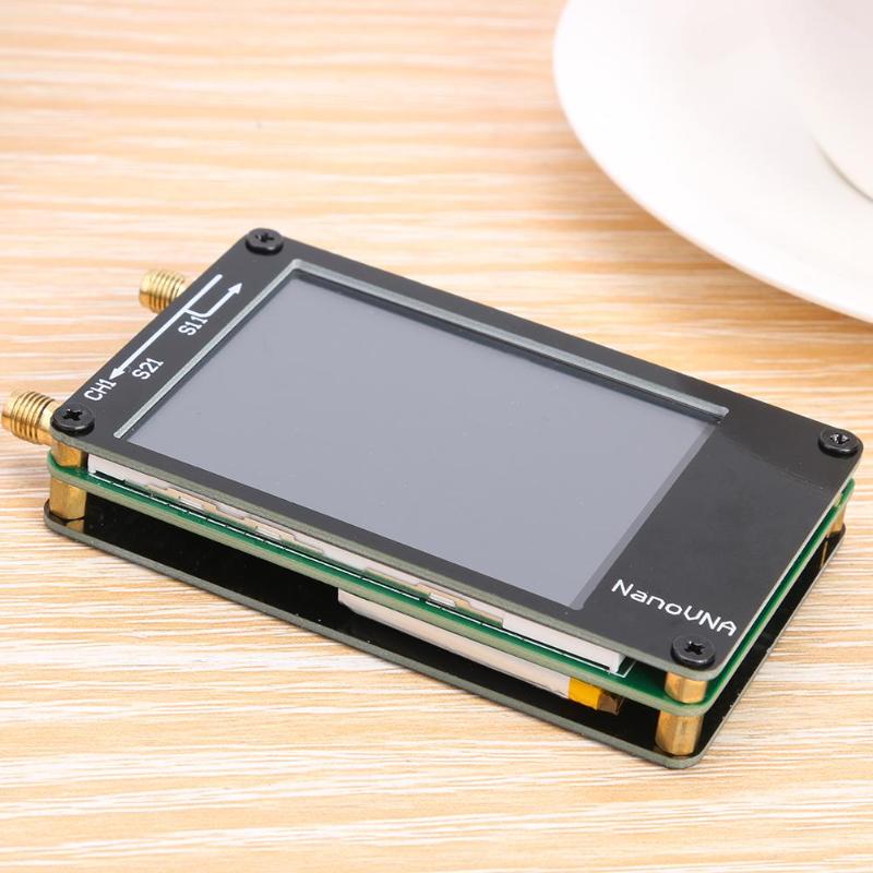 Network Antenna Analyzer Nano VNA-H Portable Digital LCD Display Vector Network MF HF VHF UHF Antenna Analyzer Standing Wave