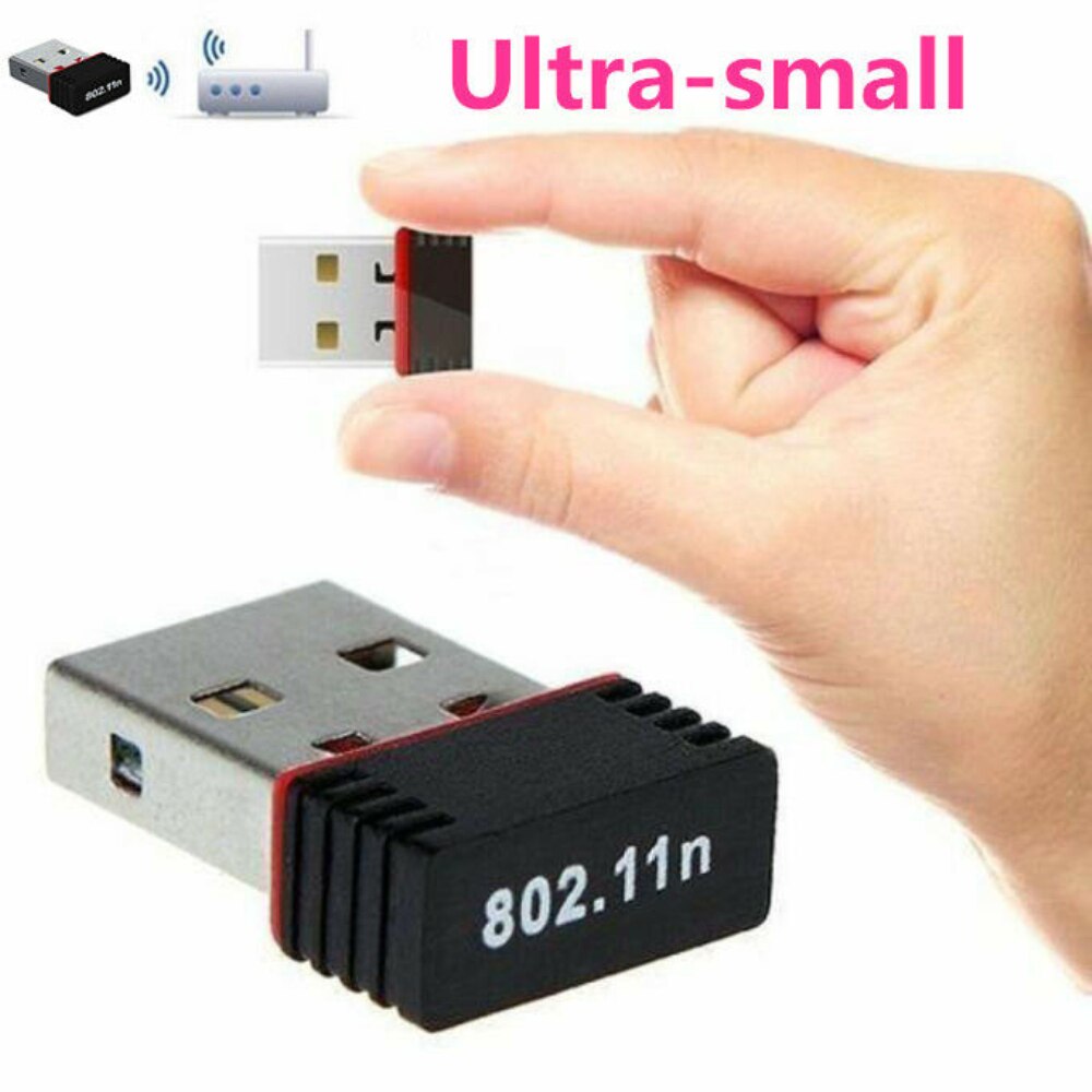 mini PC WiFi adapter 150M antena WiFi na USB bezprzewodowa karta sieciowa komputera 802.11n/g/b przenośne odbiorniki USB wysokiej jakości Wifi