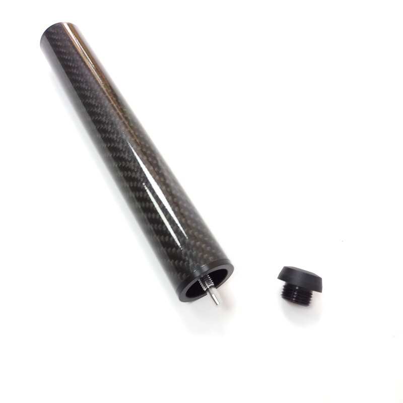 Black Carbon Pool cue extension 8inch Billiards cue extend for P3 cues Billiards cue accessories