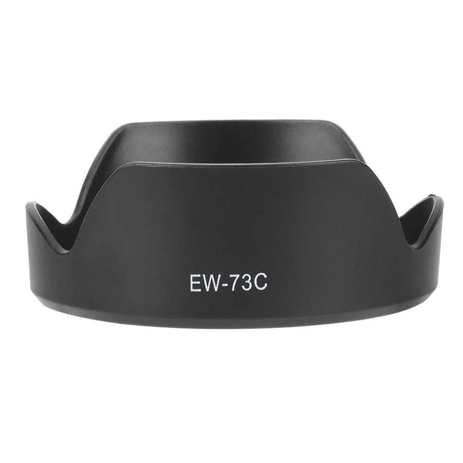 Pare-soleil en plastique noir pour caméra EW-73C, pour objectif de caméra EF-S 10-18mm f/4.5-5.6