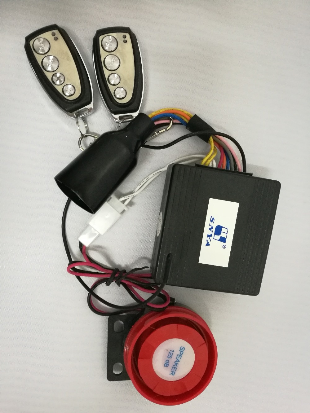 Steelmate way motorcykel alarm system fjernbetjening motor stop anti-kapring med mini sender motorcykel protecto