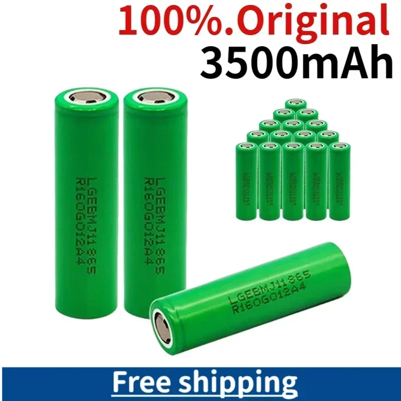 18650 Akku 3,7 V wiederaufladbarer Li-Ionen-Akku 3500 mAh für elektronische Zigarettentaschenlampe für 16850 3500 mAh 18650 Akkus