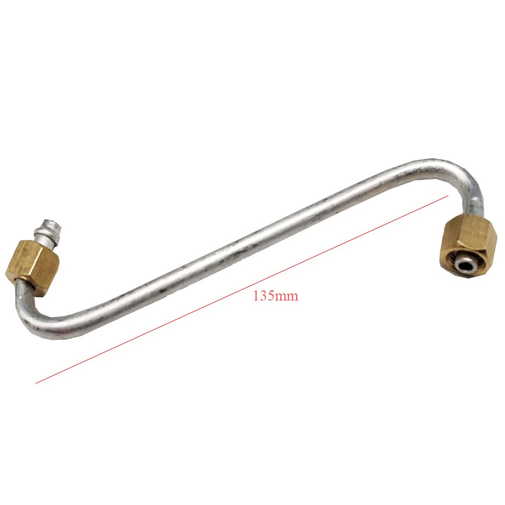 Earth Star Propane Oil Gas Connection Tube Flexible Alumium Extension Connected Pipe with M10*1 Length 135mm