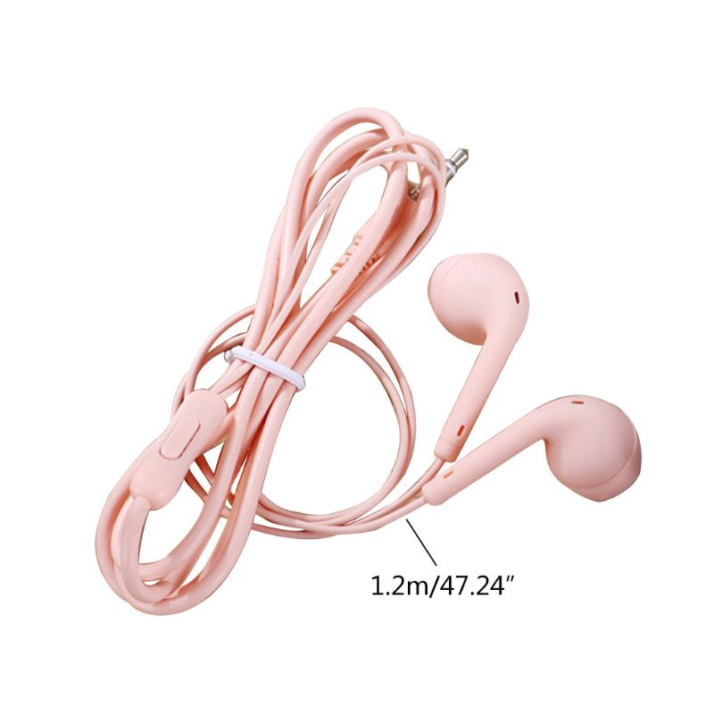 Sport Oortelefoon Wired Super Bass 3.5Mm Koptelefoon Oordopjes Met Ingebouwde Microfoon Handsfree