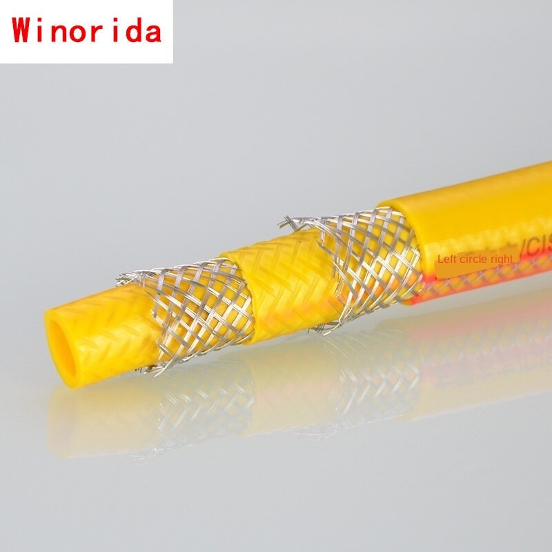 Explosion-proof Steel Wire Gas Pipe Natural Gas Liquefied Gas Gas Pipe Household Water Heater Stove Rubber Hose