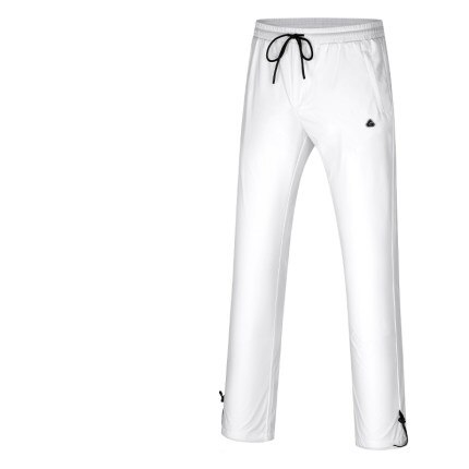 Pgm Sportswear Golf Pants Men High Elastic Waterproof Golf Trousers Man Table Tennis Full Length Pants Casual Sweatpant: white / M