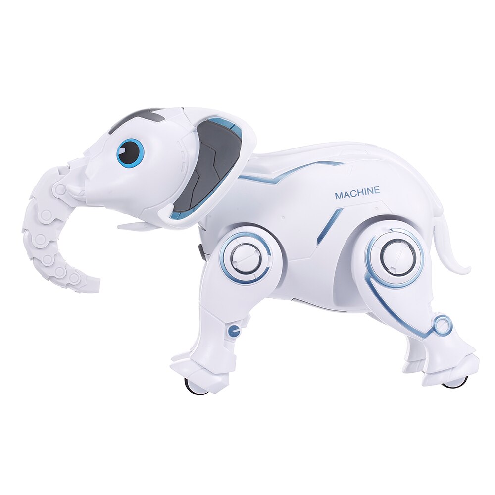 K17 trådløs elefant robot rc robot bioniske handlinger program syng dans interaktivt legetøj til drenge piger børn fødselsdag