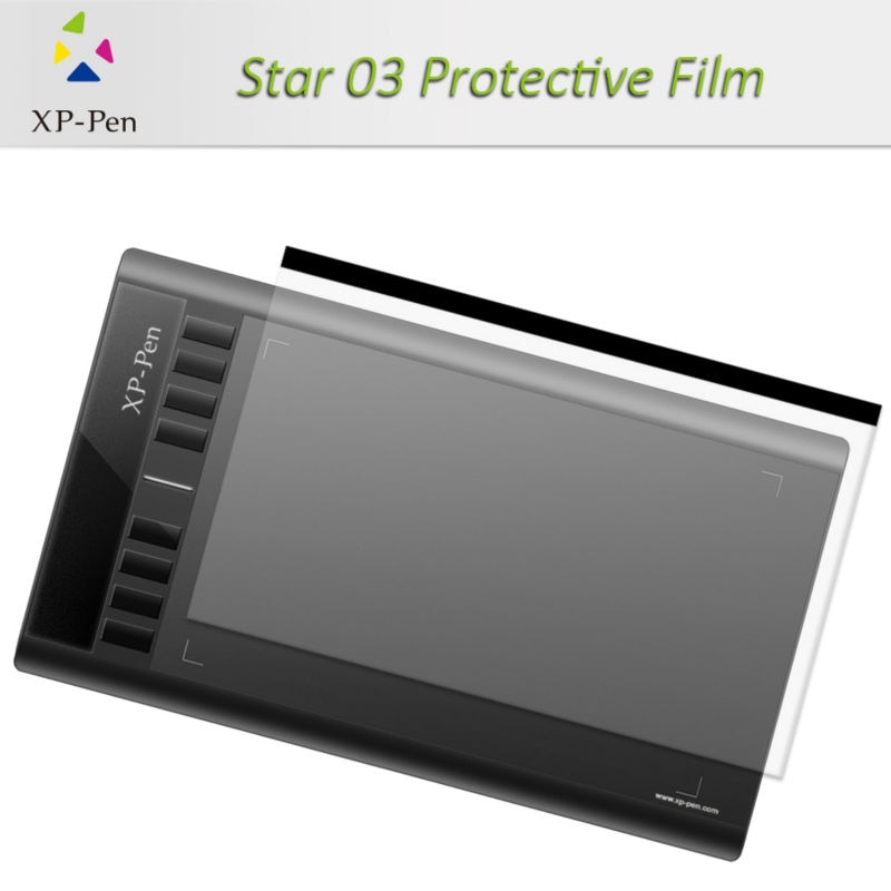 XP-Pen Transparent Graphic Tablet Protective Film just for Star03 Graphics Drawing Tablet (2 pieces)