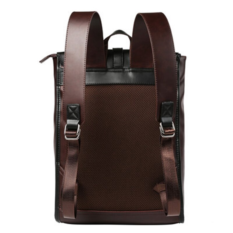 Vicuna polo vintage patchwork patroon heren rugzak tas reis leren rugzak voor mannen rugzak bolsos para mujer