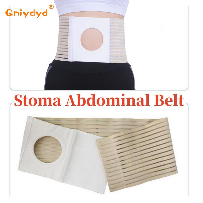 4 Sizes Ostomy Abdominal Waist Belt Support Lumbar Support Prevent Wear Abdomen