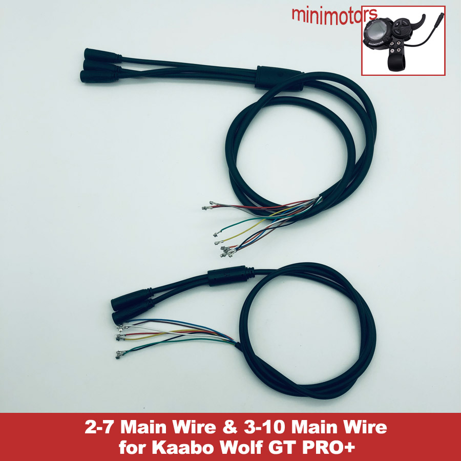 Wolf GT Main Wire Cables Mainline TFT Minimotors Line for Kaabo Wolf King Warrior GT PRO PRO+ Electric Scooter